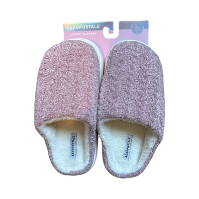 CozyBlush Aeropostale Slippers – Fuzzy Faux Fur House Slippers for Women | Soft Indoor Comfort - Knack'd Up
