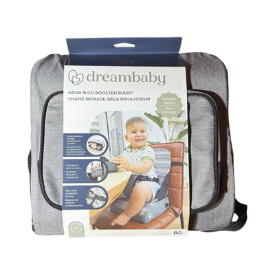 Dreambaby Grab ‘N Go Booster Buddy – Portable Travel Booster Seat for Babies & Toddlers (6+ Months) - Knack'd Up