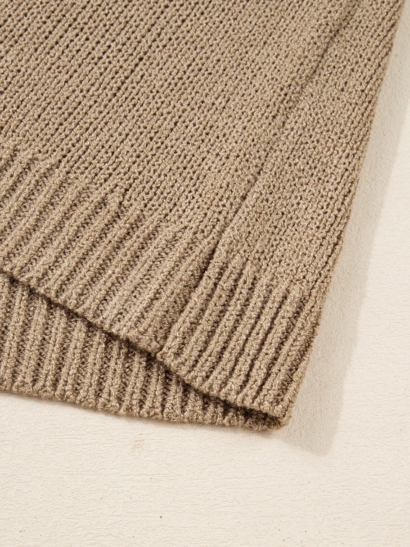 Oversize Drop Shoulder Slouchy Sweater Dress - Knack'd Up