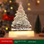 3D Acrylic Christmas Lamp – LED Holiday Night Light for Festive Home Décor & Unique Christmas Gift - Knack'd Up