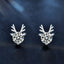 925 Sterling Silver Deer Stud Earrings - Knack'd Up