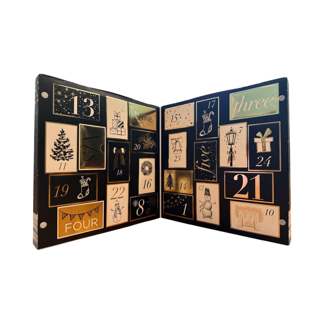 Baylis & Harding 24 Days of Beauty Advent Calendar – Luxury Bath & Body Gift Set for Women | Holiday Skincare & Fragrance Collection - Knack'd Up