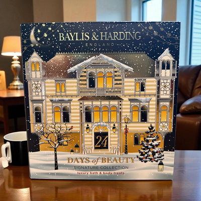 Baylis & Harding 24 Days of Beauty Advent Calendar – Luxury Bath & Body Gift Set for Women | Holiday Skincare & Fragrance Collection - Knack'd Up
