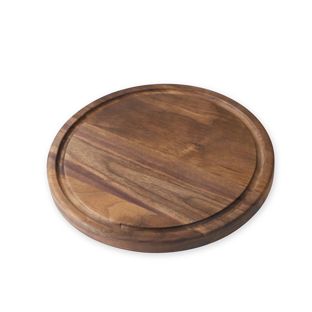 Black Walnut Cutting & Serving Board – Premium Hardwood Kitchen Board for Chopping, Charcuterie & Entertaining - Knack'd Up