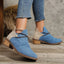 Block Heel Ankle Boots - Knack'd Up