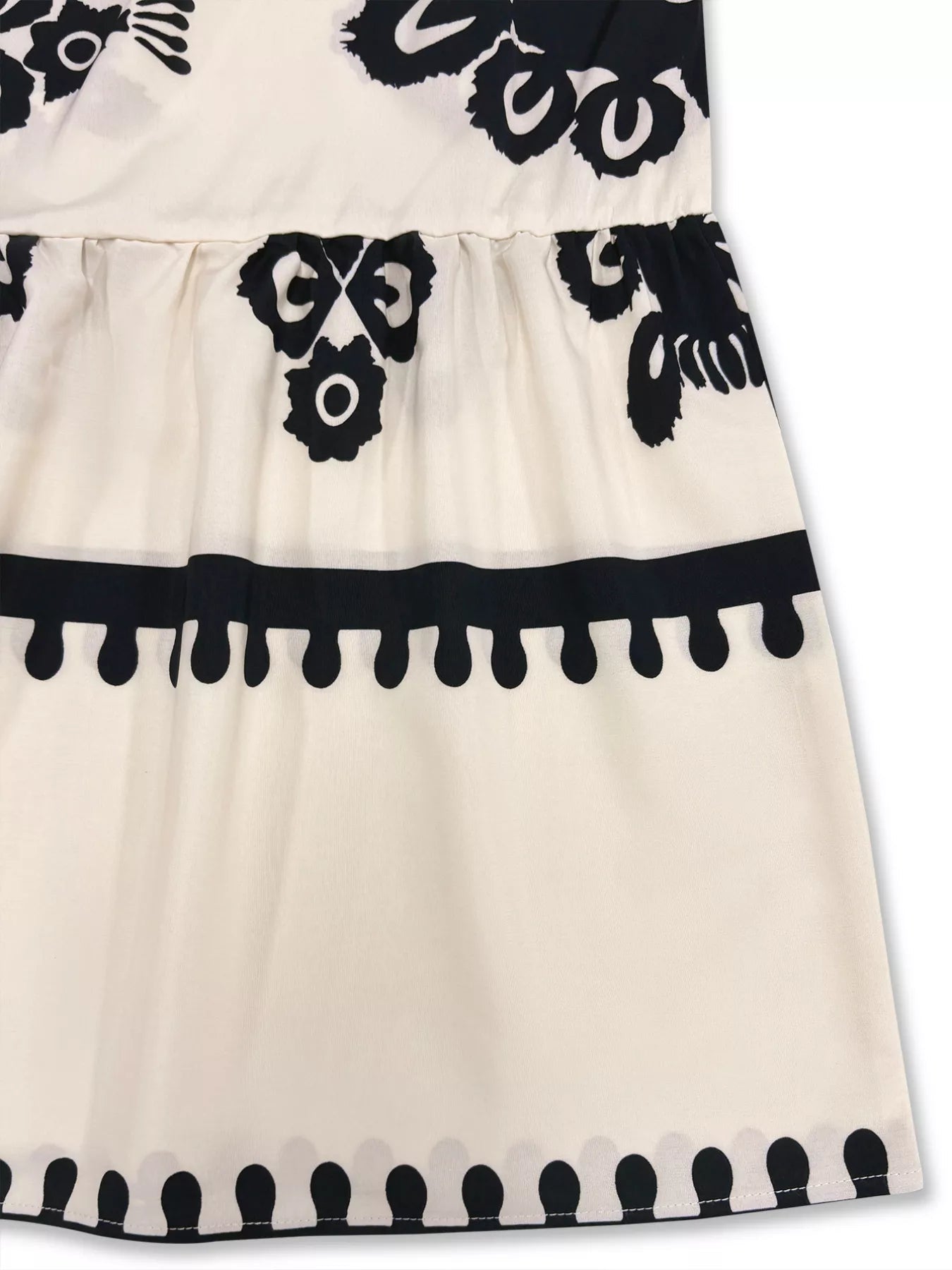 Bohemian Print Tiered Midi Dress - Knack'd Up