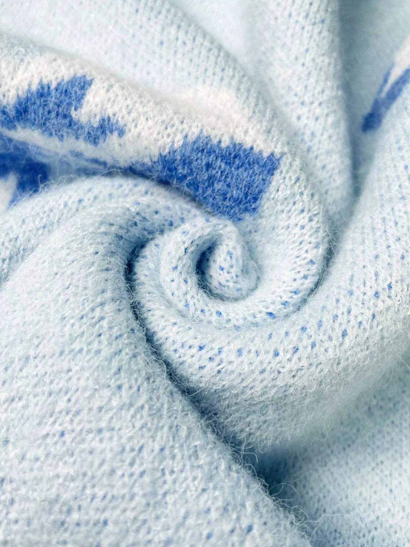 Bow Round Neck Dropped Shoulder Sweater - Knack'd Up