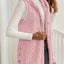 Button Up Plush Hooded Vest Coat - Knack'd Up