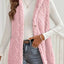 Button Up Plush Hooded Vest Coat - Knack'd Up