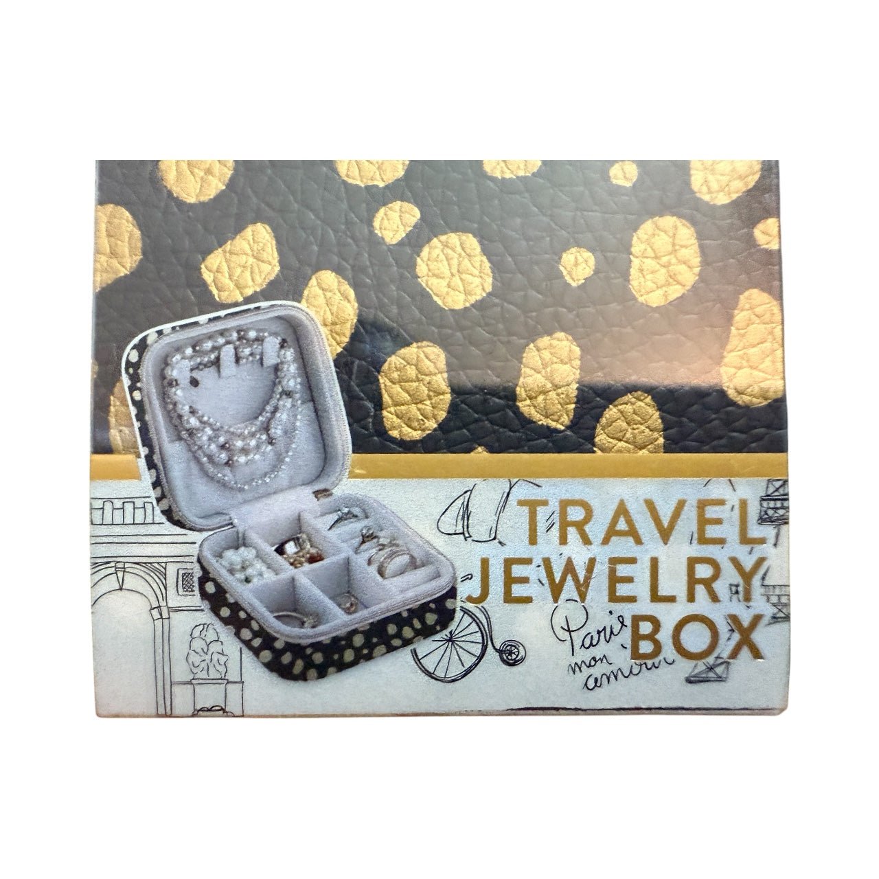 Compact Travel Jewelry Box Organizer for Women - Knack'd Up