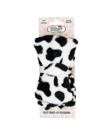 Cow Print Headband – Trendy Spa & Makeup Hair Wrap for Women and Teens - Knack'd Up