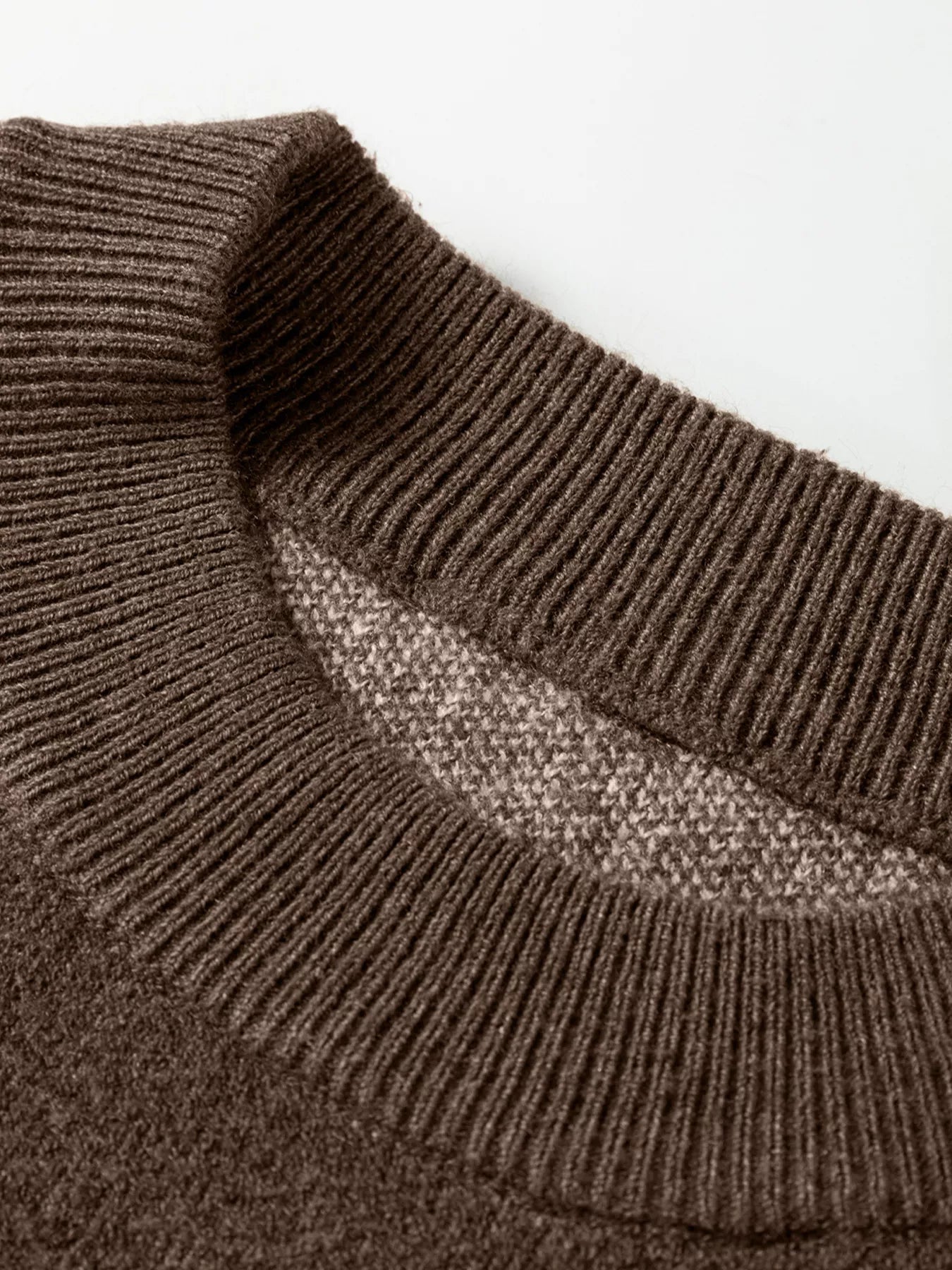 Dotted Print Ribbed Edge Knit Sweater - Knack'd Up