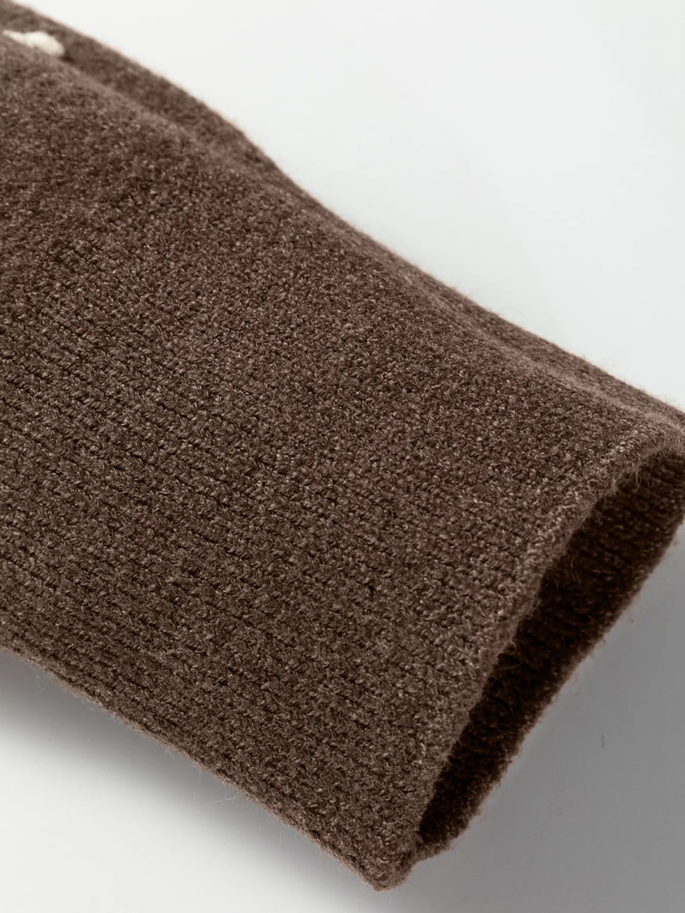 Dotted Print Ribbed Edge Knit Sweater - Knack'd Up