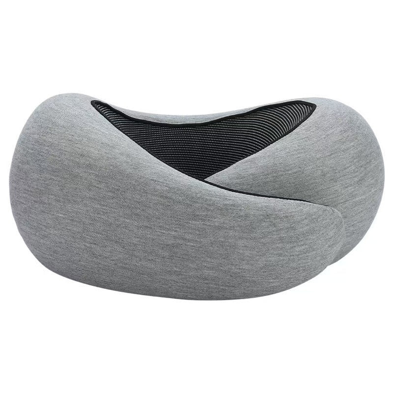 Ergonomic Memory Foam Travel Pillow – U - Shaped Neck Support Cushion for Airplane, Car & Office - Knack'd Up