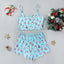 Festive Christmas Pajama Set – Holiday Camisole & Shorts Loungewear for Women - Knack'd Up
