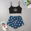 Festive Christmas Pajama Set – Holiday Camisole & Shorts Loungewear for Women - Knack'd Up