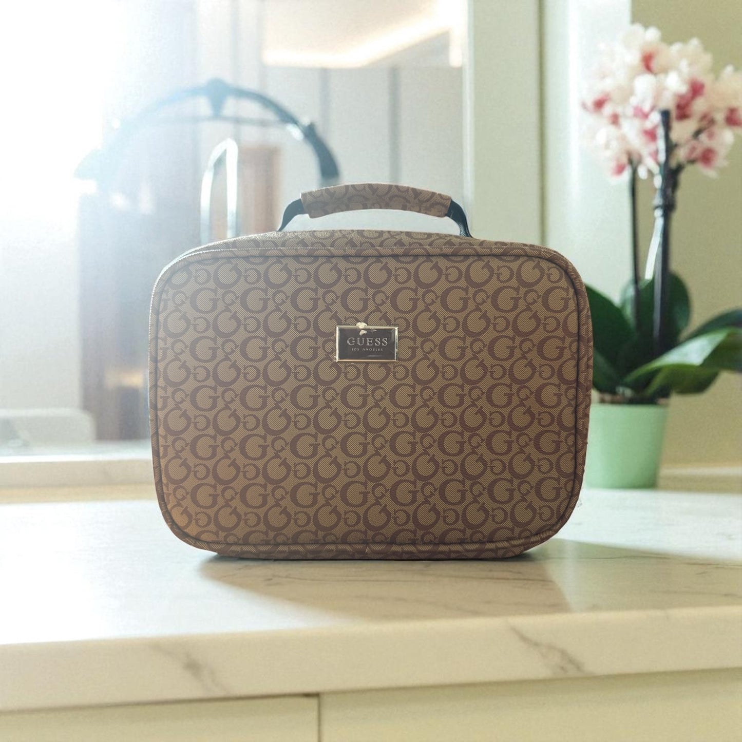 GUESS Signature Insulated Lunch Box – Designer Tote for Work, School & Travel Meals - Knack'd Up