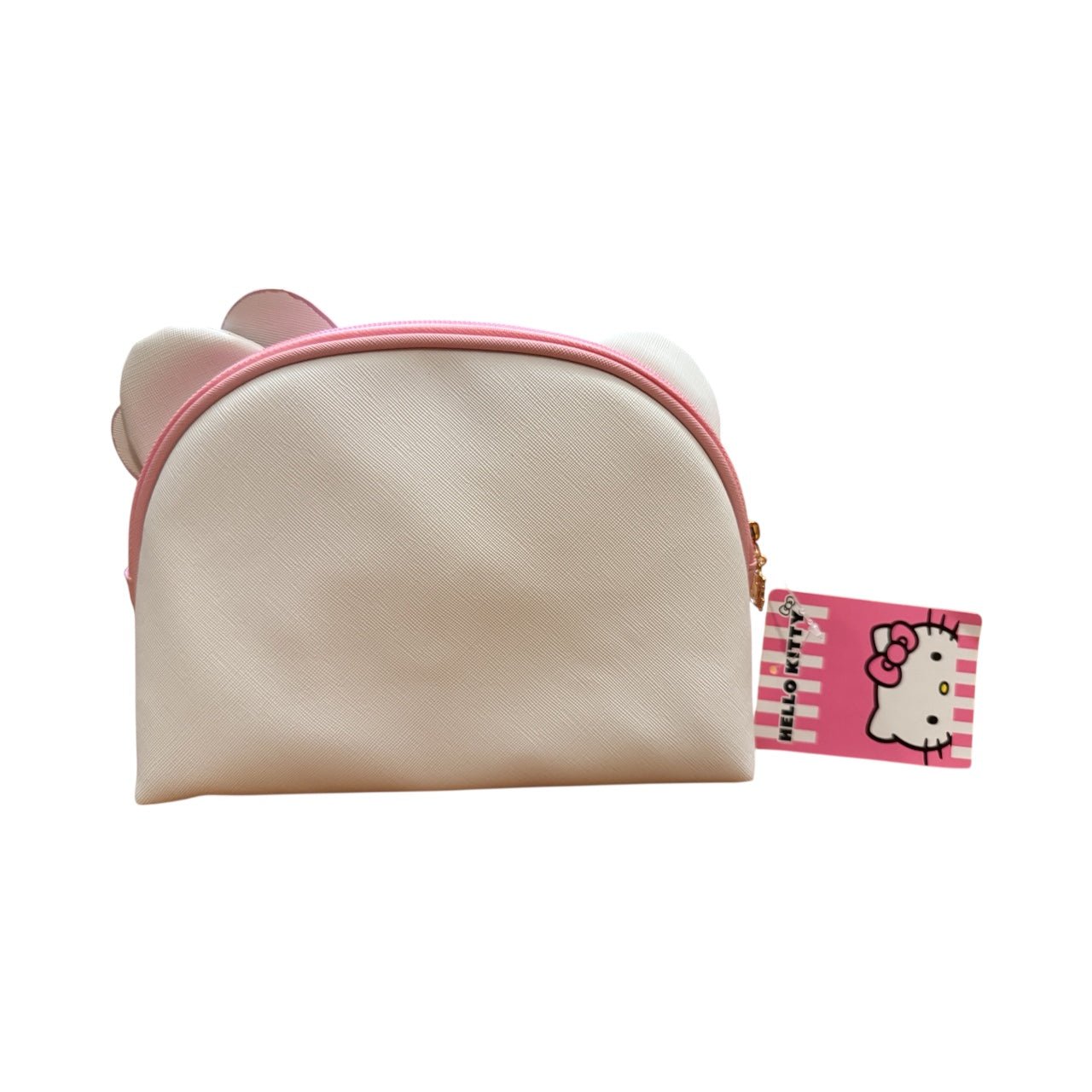 Hello Kitty Cosmetic Bag – Cute Travel Makeup Pouch with Bow Design | Portable Organizer for Girls & Women - Knack'd Up