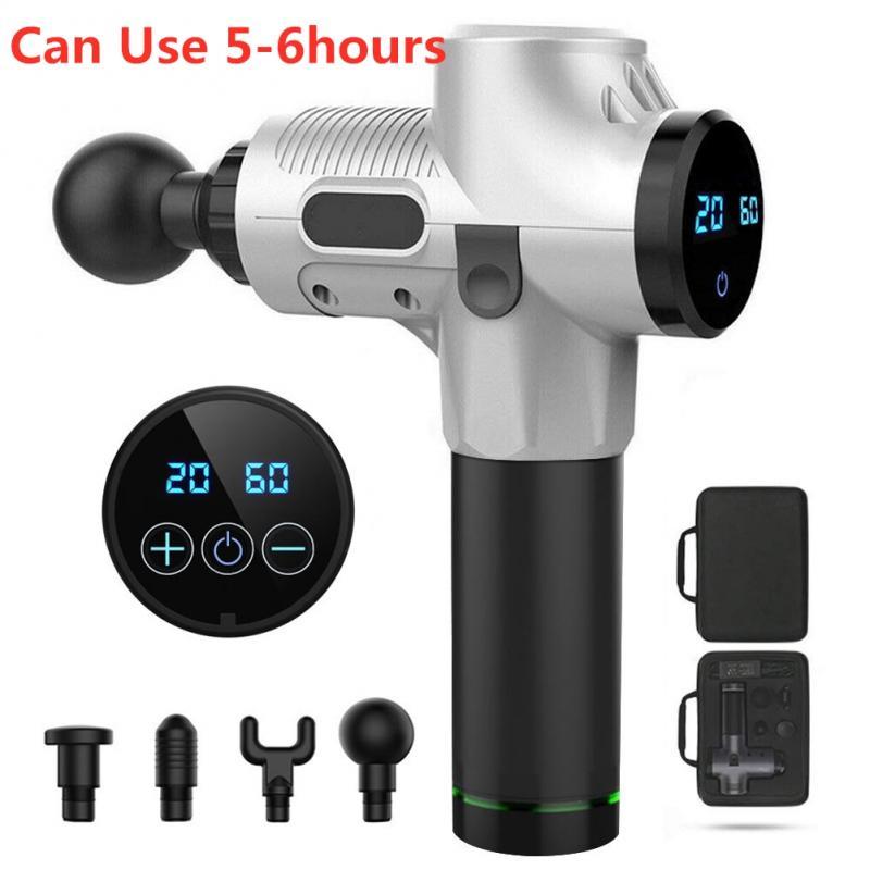 Home Fitness Electric Massage Gun – Deep Tissue Muscle Relaxer for Pain Relief & Recovery - Knack'd Up