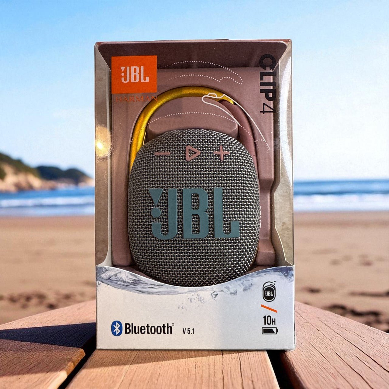 JBL Clip Bluetooth Speaker – Portable Waterproof Wireless Speaker with Rich Bass Sound - Knack'd Up