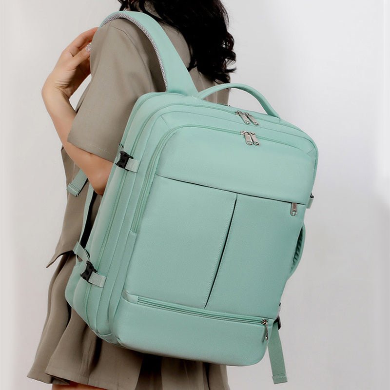 Large Capacity Travel & Business Backpack with Multiple Pockets - Knack'd Up