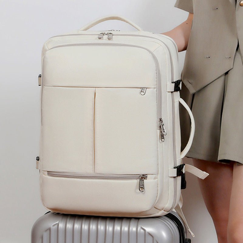 Large Capacity Travel & Business Backpack with Multiple Pockets - Knack'd Up