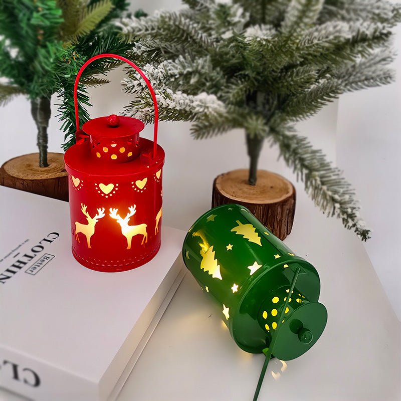LED Christmas Candle Lanterns – Nordic Style Decorative Lights for Home, Tabletop & Holiday Displays - Knack'd Up