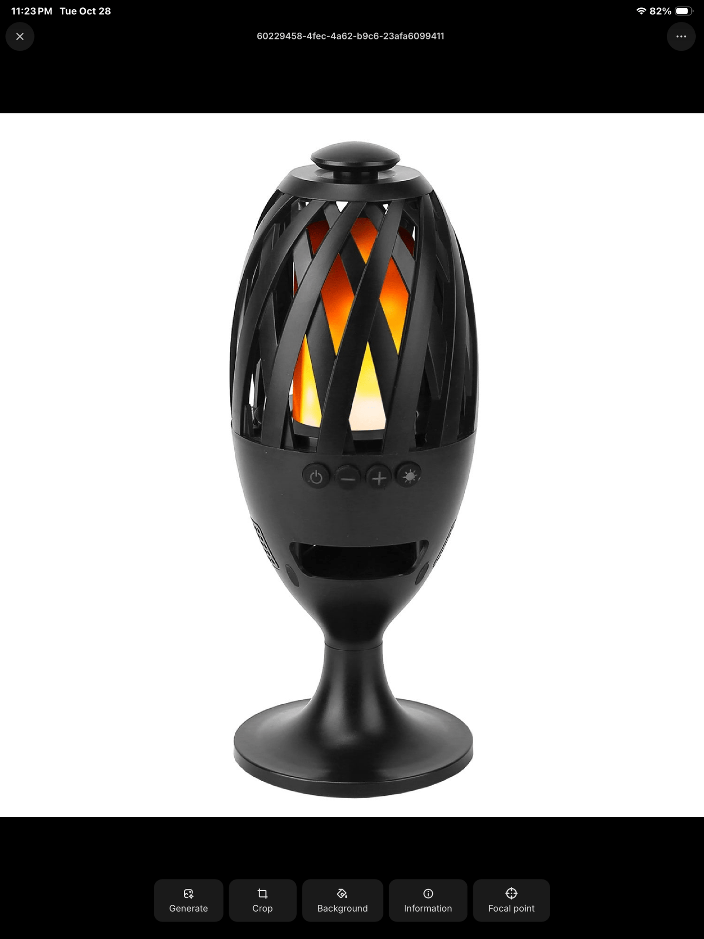 LED Flame Torch Bluetooth Speaker – Waterproof Wireless Stereo Bass Speaker with Flickering Light for Patio, Camping & Parties - Knack'd Up