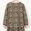 Leopard Print Contrast Edge Long Sleeve Pullover Shorts Set - Knack'd Up