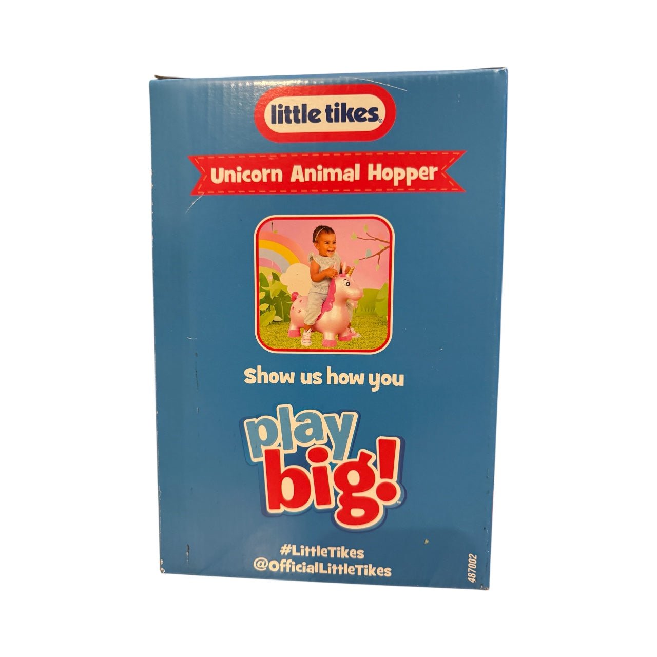 Little Tikes Unicorn Animal Hopper – Durable Bouncy Ride - On Toy with Pump for Kids Ages 2–5 - Knack'd Up