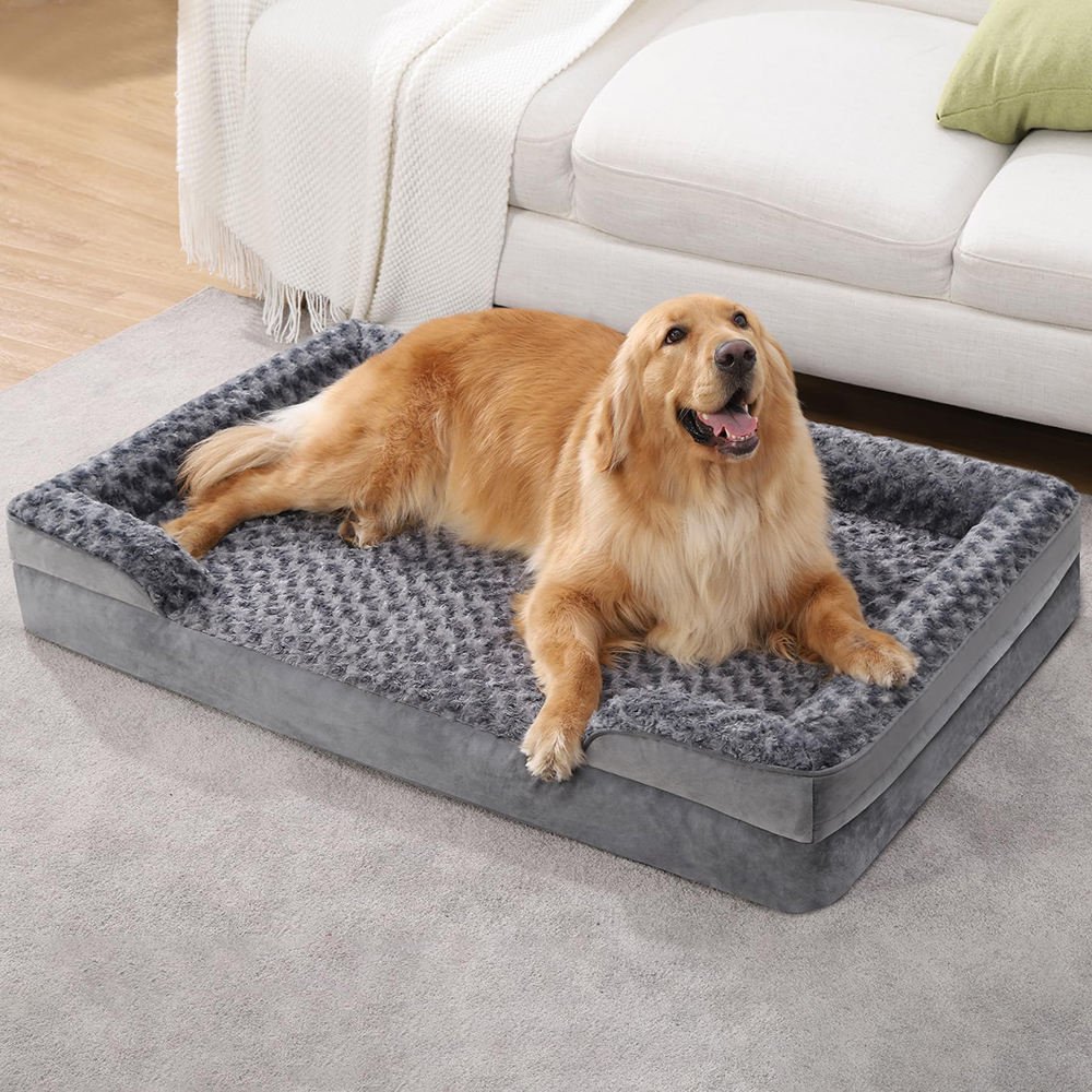 Luxury Orthopedic Dog Sofa Bed – Washable & Chew - Resistant Design - Knack'd Up