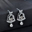 Moissanite 925 Sterling Silver Bell Earrings - Knack'd Up