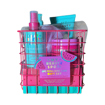 My Beauty Spot 6 - Piece Watermelon Body Care Gift Set – Hydrating Skincare Bundle for Women & Teens - Knack'd Up