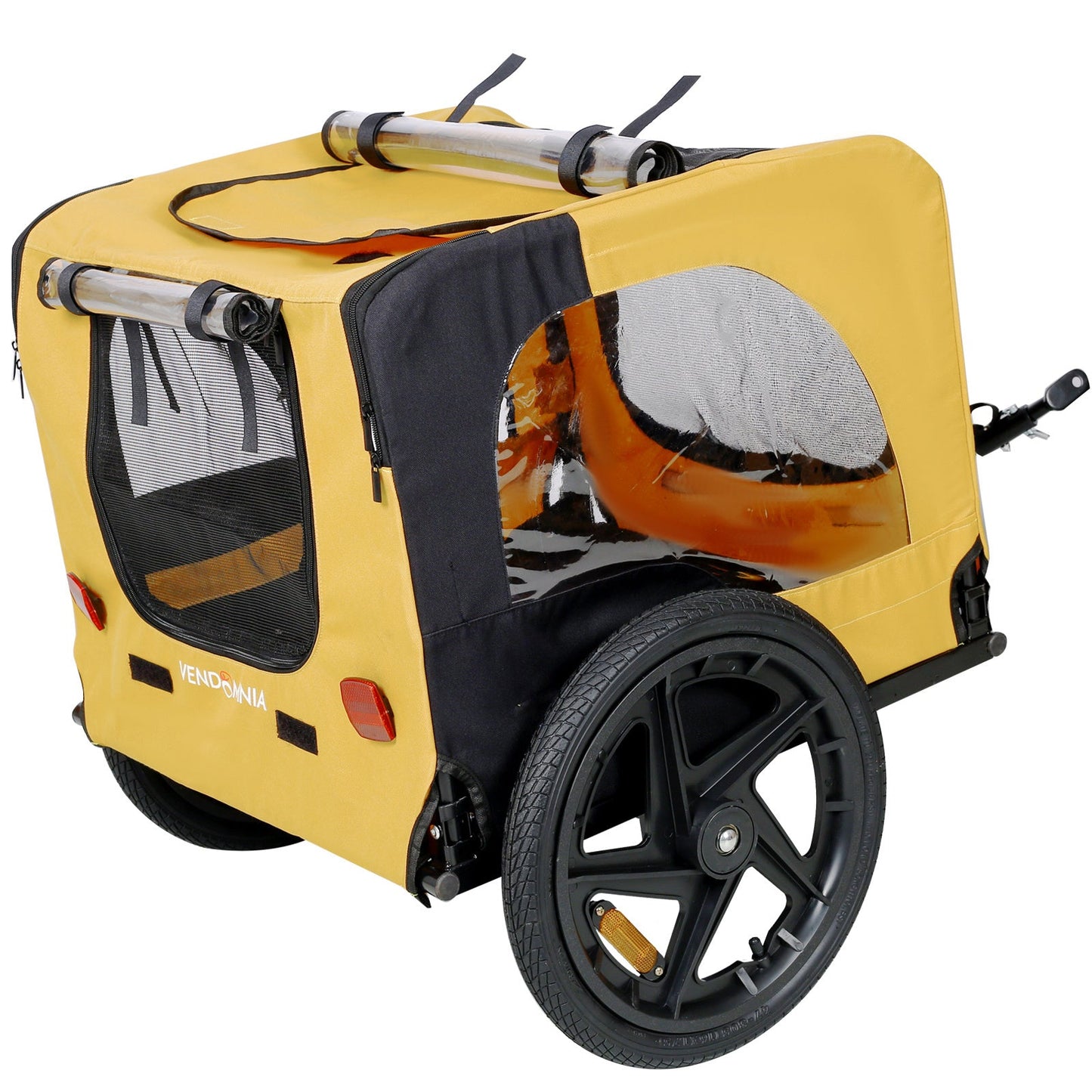 Pet Bike Trailer – Safe & Stylish Dog & Cat Bicycle Carrier for Outdoor Adventures - Knack'd Up
