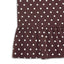 Plus Size Polka Dot Ruffle Hem Mini Dress - Knack'd Up