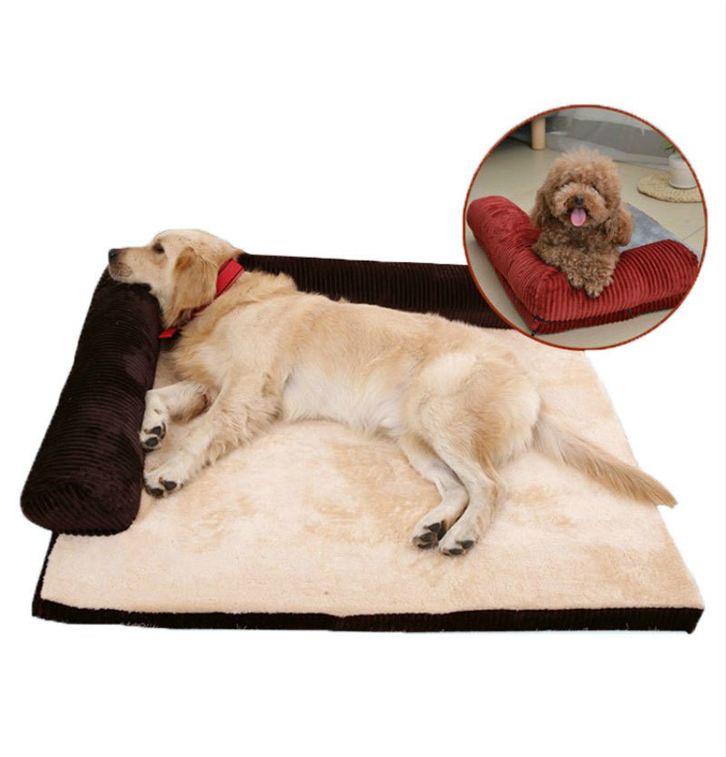 Plush Orthopedic Pet Dog Bed – Soft, Washable & Supportive Sleep Cushion for Dogs & Cats - Knack'd Up
