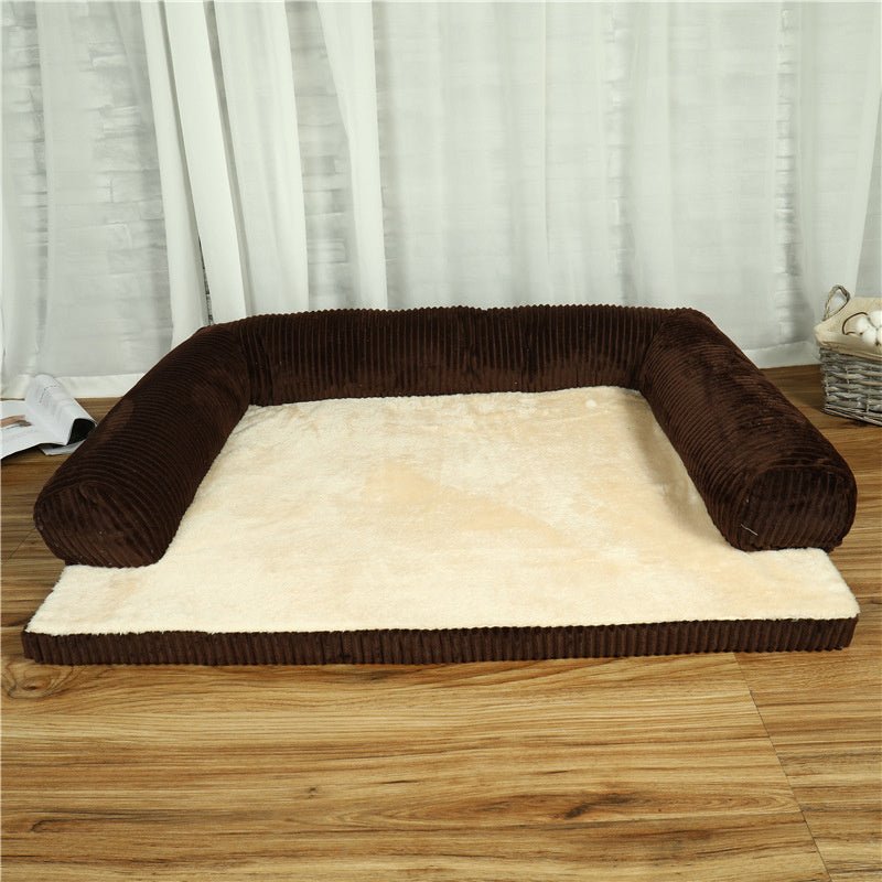 Plush Orthopedic Pet Dog Bed – Soft, Washable & Supportive Sleep Cushion for Dogs & Cats - Knack'd Up