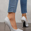 Point Toe Stiletto Pumps - Knack'd Up