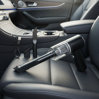 Portable Cordless Car Vacuum Cleaner – High Power Handheld Vacuum for Car, Home & Office Cleaning - Knack'd Up