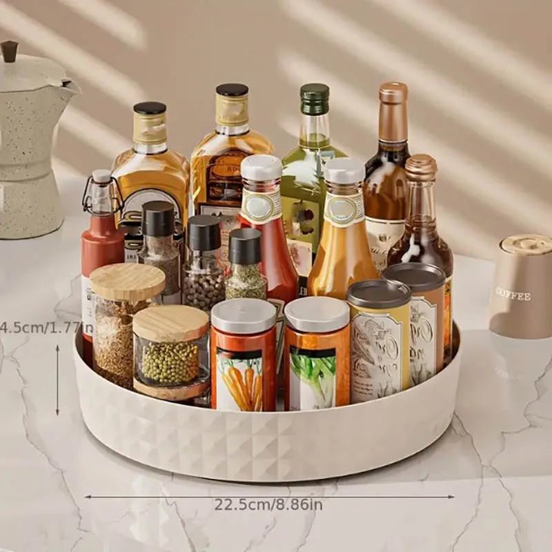 Rotating Spice Rack Organizer for Kitchen - Knack'd Up