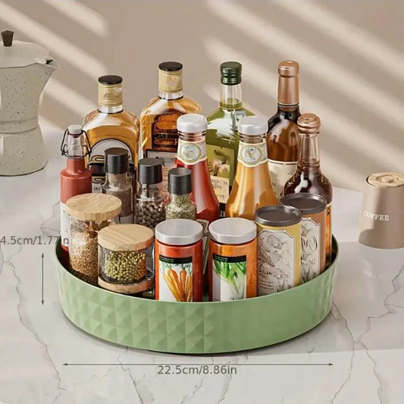 Rotating Spice Rack Organizer for Kitchen - Knack'd Up