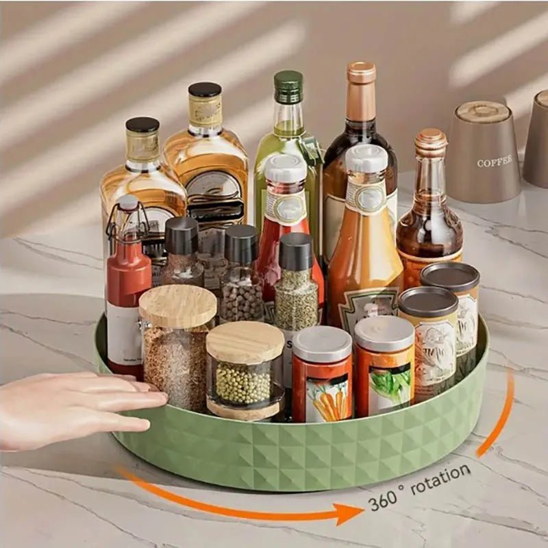 Rotating Spice Rack Organizer for Kitchen - Knack'd Up