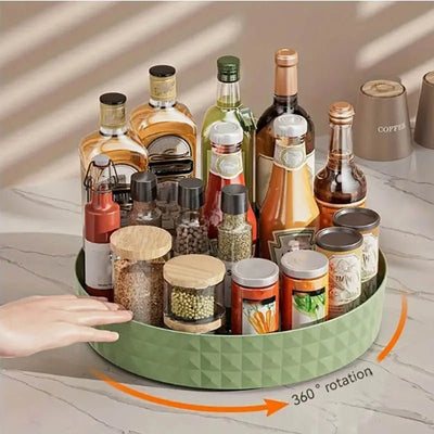 Rotating Spice Rack Organizer for Kitchen - Knack'd Up