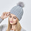 Satin - Lined Knit Pom Beanie – Frizz - Free Hair Protection Winter Hat - Knack'd Up