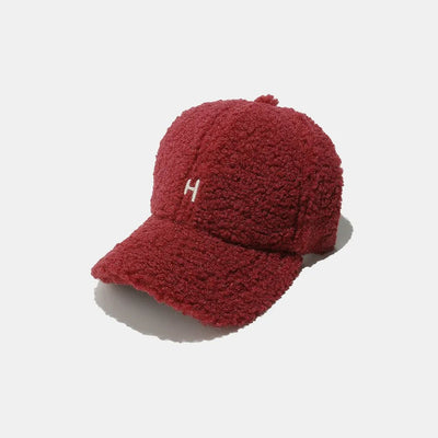 Sherpa Letter H Embroidered Cap - Knack'd Up