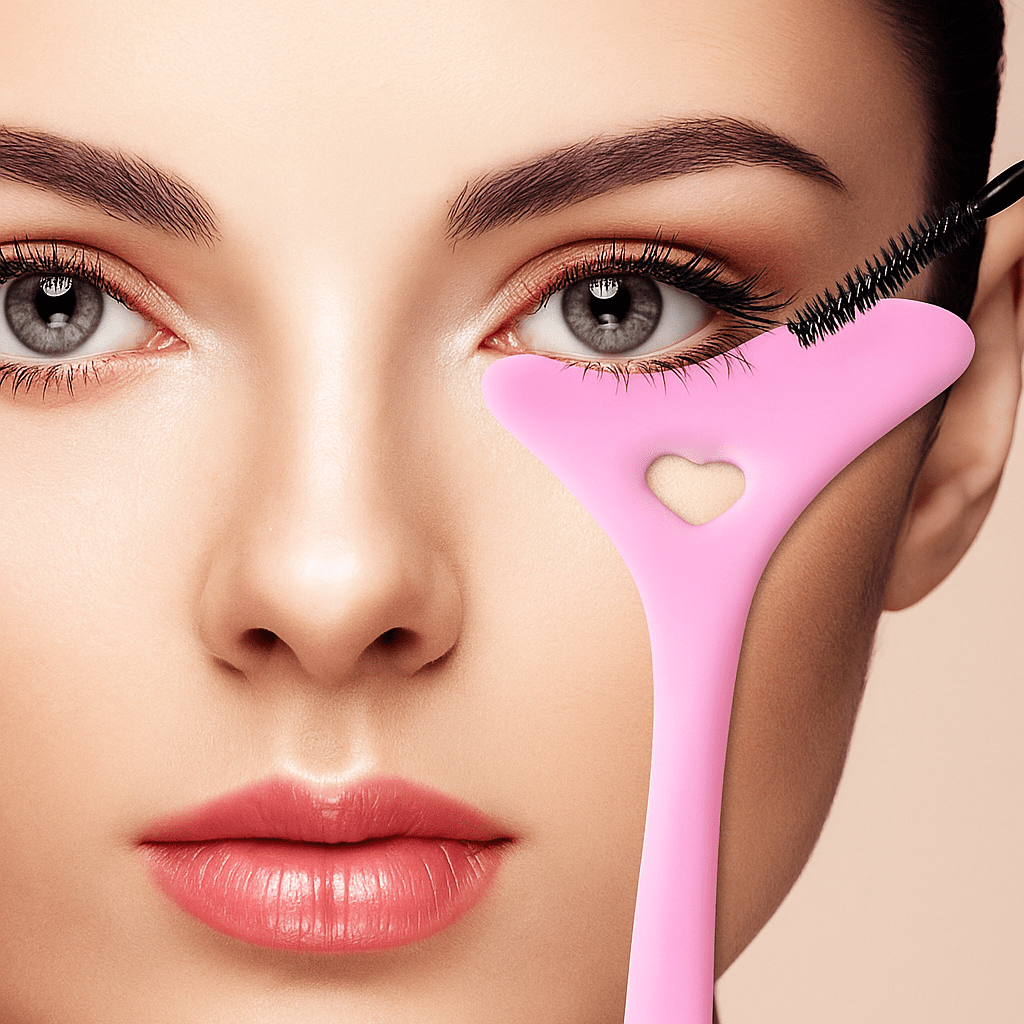 Silicone Eyeliner & Mascara Drawing Aid – Winged Tip, Lipstick & Face Cream Applicator Tool for Beginners - Knack'd Up