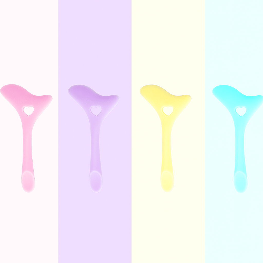 Silicone Eyeliner & Mascara Drawing Aid – Winged Tip, Lipstick & Face Cream Applicator Tool for Beginners - Knack'd Up