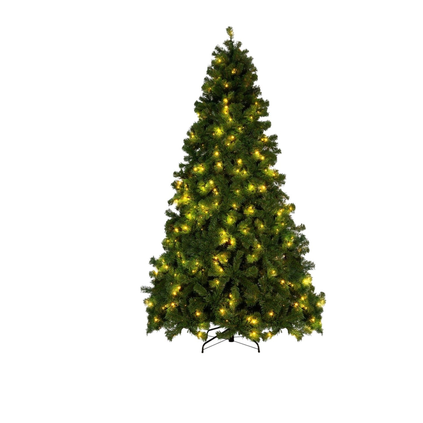 Snow - Frosted PVC Christmas Tree – Realistic Artificial Xmas Tree for Home, Office & Store Displays - Knack'd Up