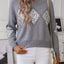 Sparkling Diamond Pattern Sweater - Knack'd Up