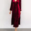 Velvet Tiered Long Sleeve Midi Dress - Knack'd Up